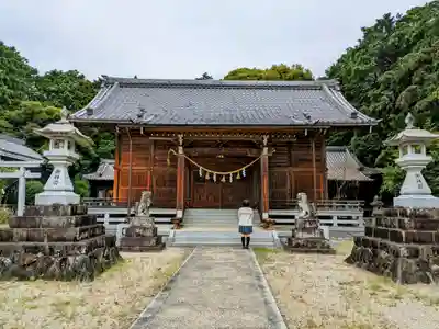 篠束神社の本殿・本堂