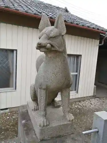 鎌倉稲荷神社の狛犬