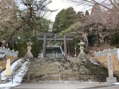 函館八幡宮の鳥居