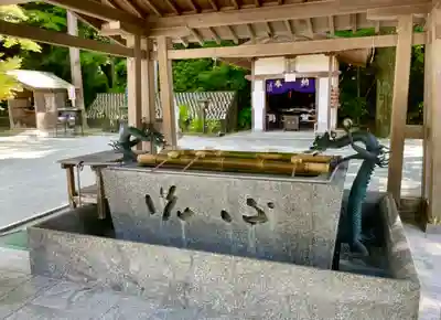 鎮國寺の手水舎