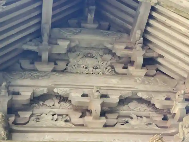 追手神社の芸術