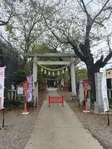 鴻神社の鳥居