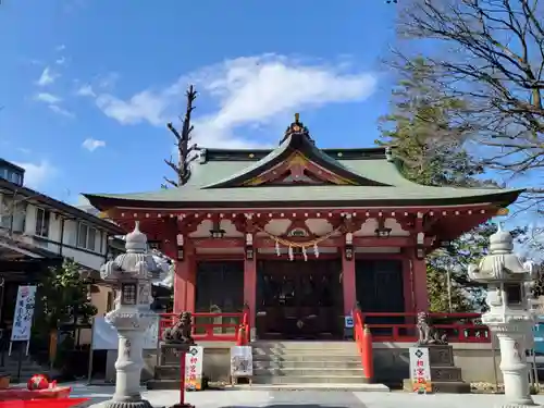 越谷香取神社の本殿