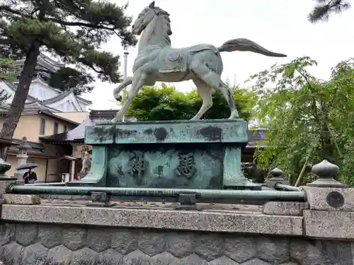 龍城神社の狛犬