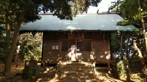 白旗神社の本殿・本堂