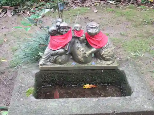 息栖神社の狛犬