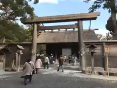 伊勢神宮外宮（豊受大神宮）の鳥居