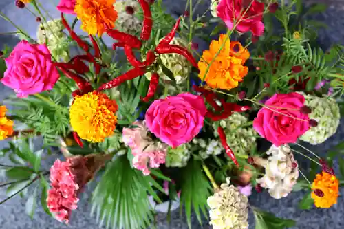 三津厳島神社の手水舎