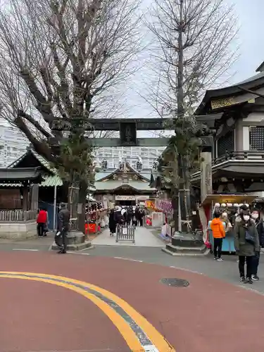 湯島天満宮の鳥居