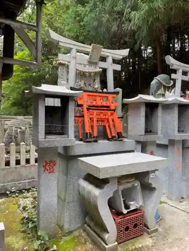 伏見稲荷大社　御膳谷奉拝所の末社・摂社