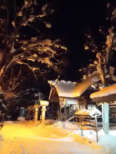 比布神社の初詣