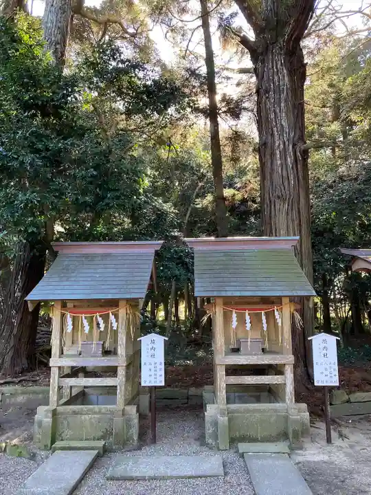 息栖神社の末社・摂社