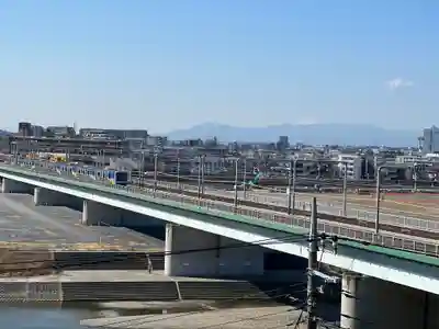 多摩川浅間神社の周辺