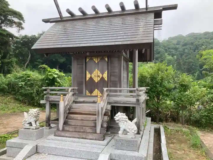 岡本神社の本殿・本堂