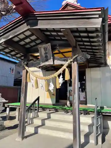 白山神社の本殿・本堂