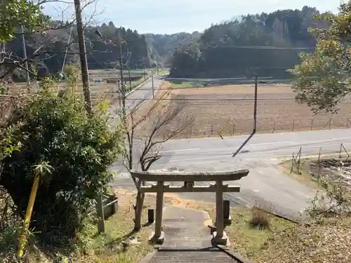 御霊神社の景色