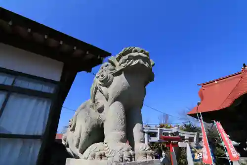 大鏑神社の狛犬