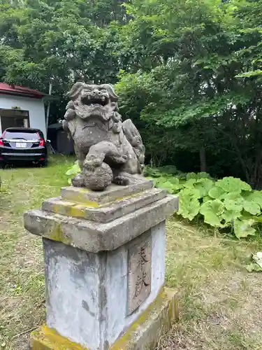 釧路神社の狛犬