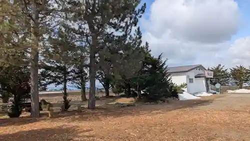 相馬妙見神社の庭園