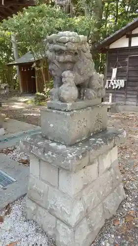 鹿島神社の狛犬