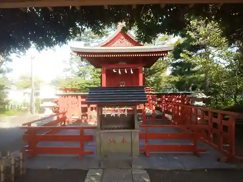 旗上弁財天社の本殿・本堂