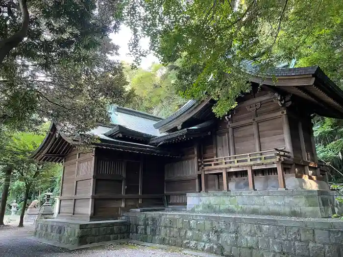 兒子神社の本殿