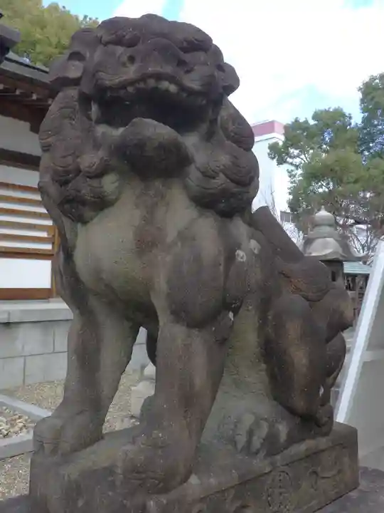 田中神社の狛犬