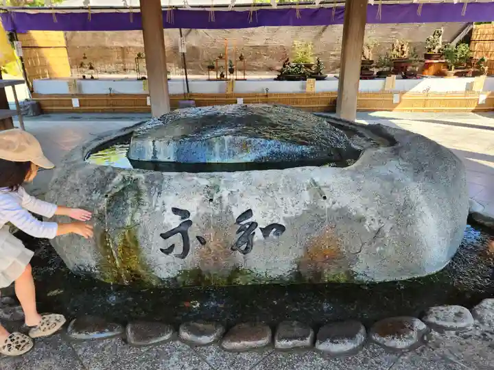 宗像大社の手水舎