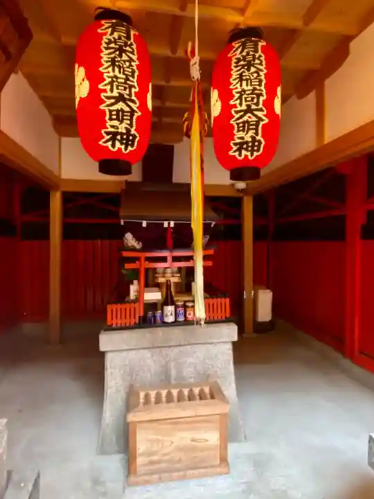 有楽稲荷大明神(織田稲荷)(京都府)