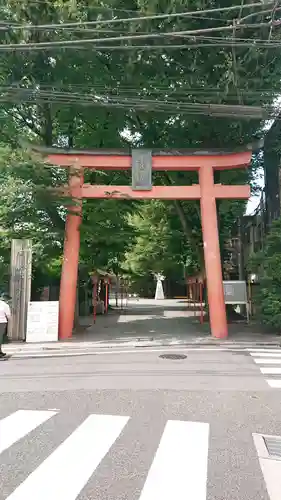 赤城神社の鳥居