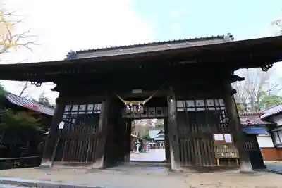 二本松神社の山門・神門
