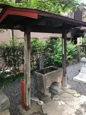 坂稲荷神社の手水舎