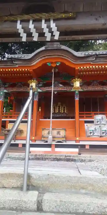 檜尾神社の本殿・本堂
