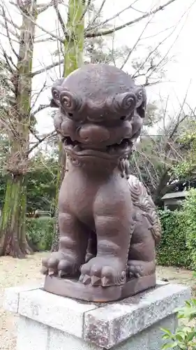 御香宮神社の狛犬