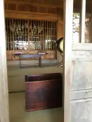 津田明神　安楽寺の本殿・本堂