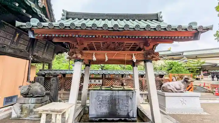 湯島天満宮の手水舎