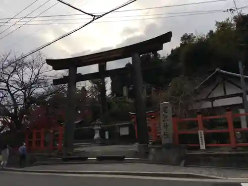 建勲神社の鳥居