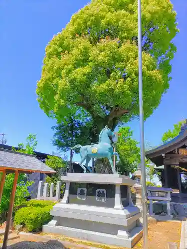 津島社の狛犬