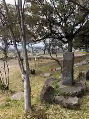 稲荷神社の庭園