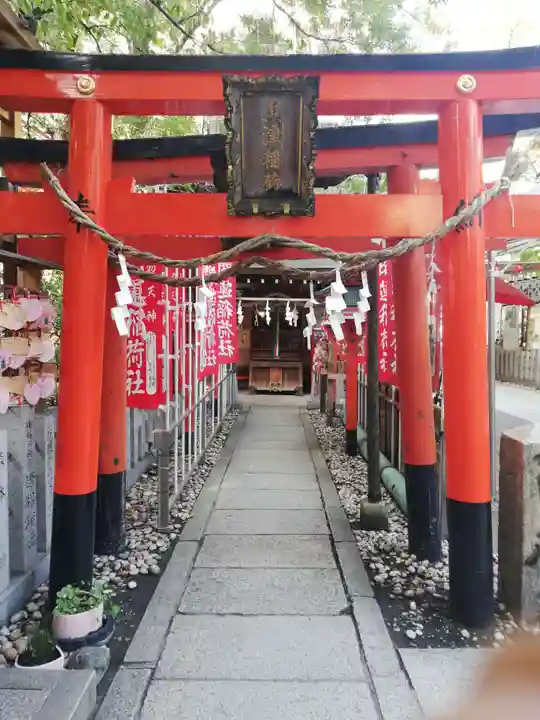 露天神社(お初天神)の鳥居