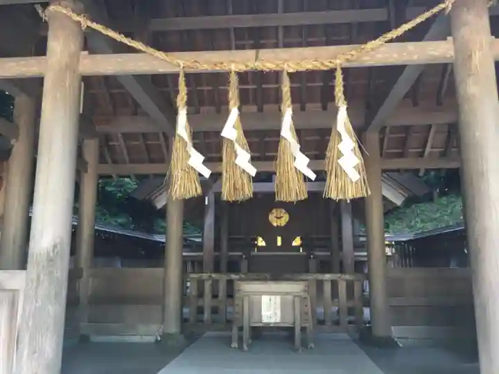 安房神社の本殿・本堂