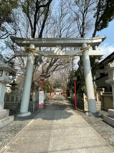 六甲八幡神社の鳥居