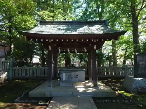 大泉氷川神社の手水舎