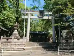 闇之森八幡社の鳥居