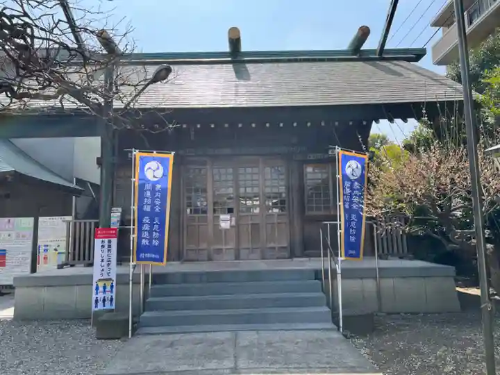 國領神社の本殿・本堂