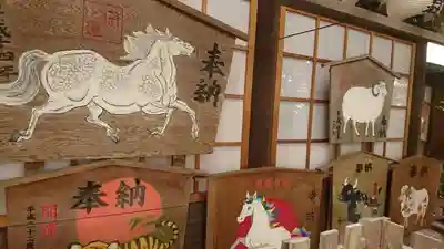 伊勢神社の絵馬
