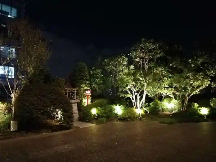 熊鷹社(新宿髙島屋)の庭園