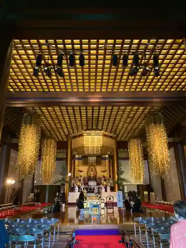 増上寺の本殿・本堂