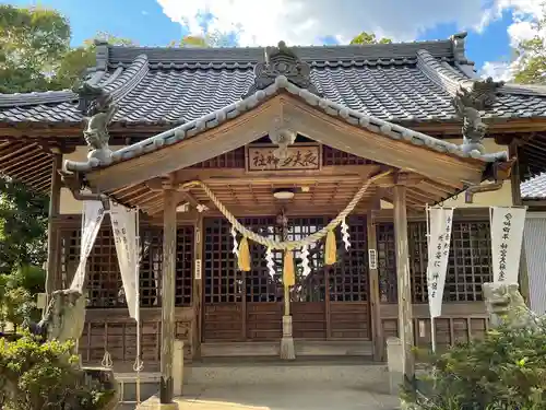 夜夫多神社の本殿・本堂