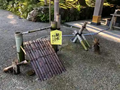 白山比咩神社の手水舎